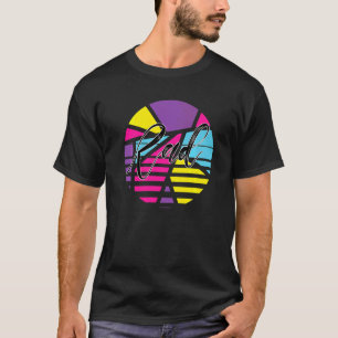 Krasses psychedelisches Design in Liebe der 80er J T-Shirt