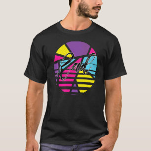 Krasses psychedelisches Design in Liebe der 80er J T-Shirt