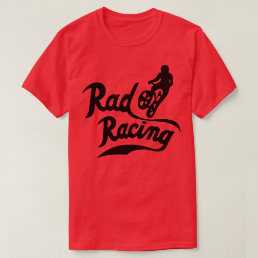 Krasses Racing-Button T-Shirt (Design vorne)