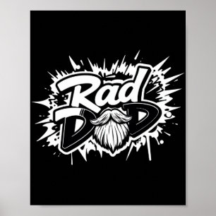 Krasses Vater Poster - Cooles Vatertagsgeschenk fü