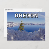 Krater am Lago Maggiore Postkarte (Vorne/Hinten)