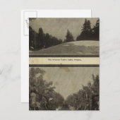 Krater am Lago Maggiore Postkarte (Vorne/Hinten)