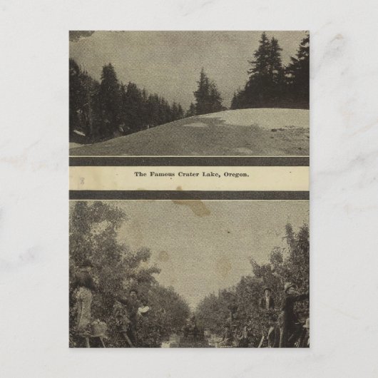 Krater am Lago Maggiore Postkarte (Vorderseite)