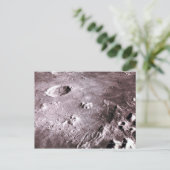 Krater auf dem Mond Postkarte (Stehend Vorderseite)
