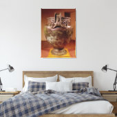 Krater, aus dem Grab einer Prinzessin von Vix Leinwanddruck (Insitu (Schlafzimmer))