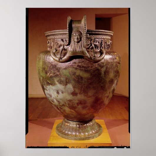Krater, aus dem Grab einer Prinzessin von Vix Poster (Vorne)