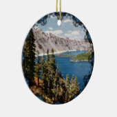 Krater Der Mensch und die Weintrauben Keramik Ornament (Rechts)