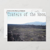 Krater des Mondes, Idaho Postkarte (Vorne/Hinten)