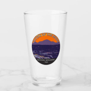 Krater des Mondmond-Nationaldenkmals Idaho Glas
