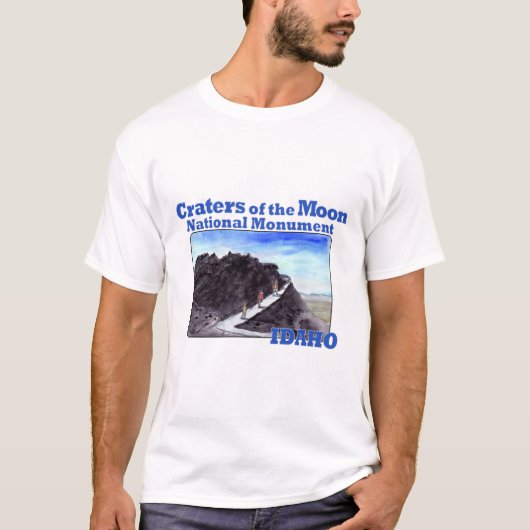 Krater des Mondmonds, Idaho T-Shirt (Vorderseite)