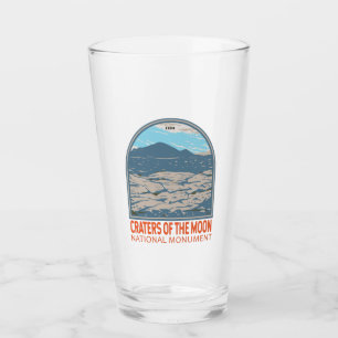 Krater des Mondmonds Nationaldenkmal Idaho Retro Glas
