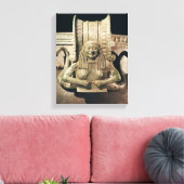 Krater, Detail des Handles Leinwanddruck (Insitu (Wohnzimmer))