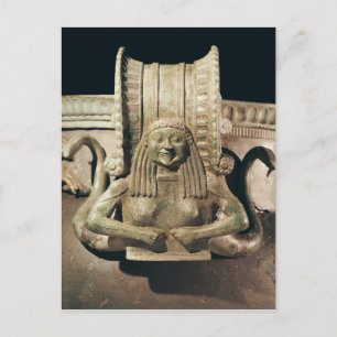 Krater, Detail des Handles Postkarte