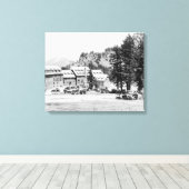 Krater Lake Lodge FotoCrater Lake, OR 2 Leinwanddruck (Insitu (Holzboden))