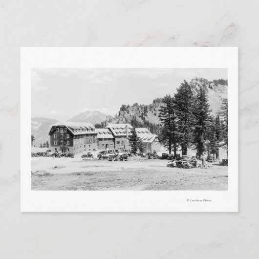 Krater Lake Lodge FotoCrater Lake, OR 2 Postkarte (Vorderseite)