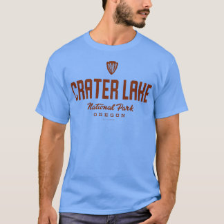 Krater Lake National Park 1902 Arrowhead Brown T-Shirt