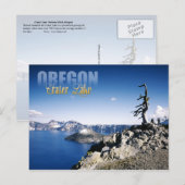 Krater Lake National Park, Oregon Postkarte (Vorne/Hinten)