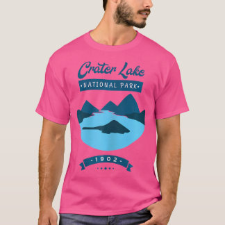 Krater Lake National Park - Oregon Staat 1902 Blue T-Shirt