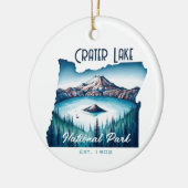 Krater Lake National Park Souvenir Geschenk Keramik Ornament (Links)