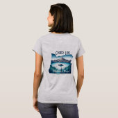Krater Lake National Park Souvenir Geschenk T-Shirt (Schwarz voll)