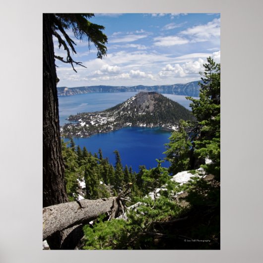 Krater Lake National Park - Wizard Island Poster (Vorne)