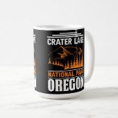 Krater Lake Oregon Kaffeetasse (VorderseiteRechts)