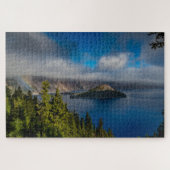 Krater Lake Oregon Landschaft Puzzle (Horizontal)