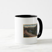 Krater Lake, Oregon - Oberer Rogue Tasse (VorderseiteRechts)