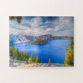 Krater Lake Oregon Puzzle (Horizontal)