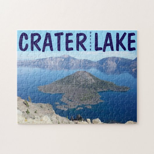 Krater Lake Oregon Puzzle (Horizontal)