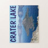 Krater Lake Oregon Puzzle (Vertikal)