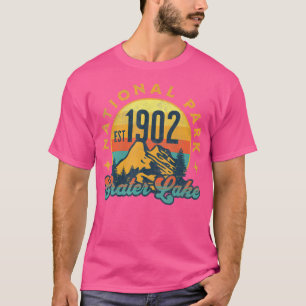 Krater Lake Oregon Wandern neben dem Wasser T-Shirt