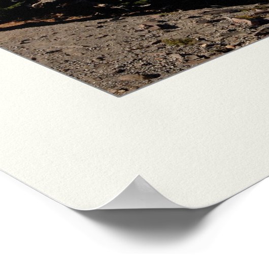 Krater Lake Panorama Poster (Ecke)