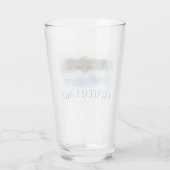 Krater Lake Pint Glass, Nationalpark Tumbler (Rückseite)