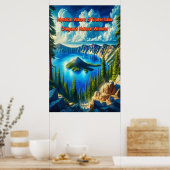 Krater Lake Serenity Poster (Küche)