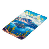 Krater Nationalpark California Magnet (Linke Seite)