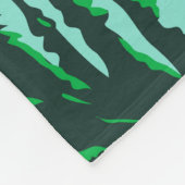 Krater Nationalpark California Vintag Fleecedecke (Ecke)