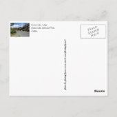 Krater Postkarte (Rückseite)