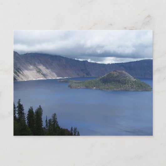 Krater Postkarte (Vorderseite)