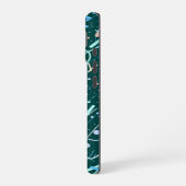 Krater und Kometen iPhone 16 Hülle (Linke Seite)