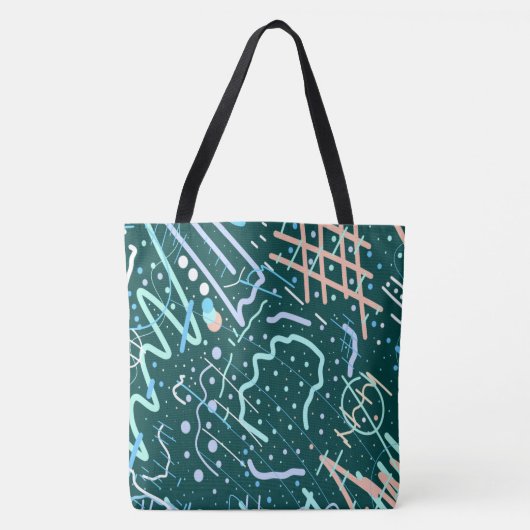 Krater und Kometen Tasche (Vorderseite)