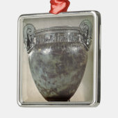 Krater, vom Grab einer Prinzessin von Vix Ornament Aus Metall (Links)