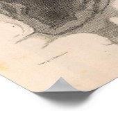 Krater von Kilauea, Hawaii Poster (Ecke)