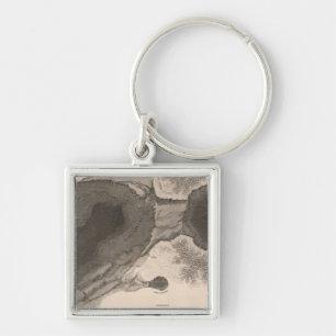 Krater von Kilauea, Hawaii Schlüsselanhänger