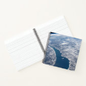 Krater von Manicouagan und der Fluss St. Lawrence Notizblock (Innenseite)