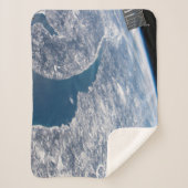 Krater von Manicouagan und der Fluss St. Lawrence Sherpadecke (Vorderseite)