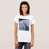 Krater von Manicouagan und der Fluss St. Lawrence T-Shirt (Vorne ganz)