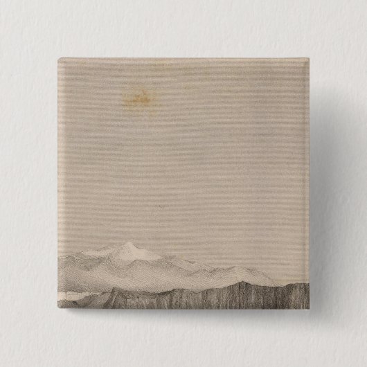 Krater von Mokuaweoweo, Hawaii Button (Vorderseite)