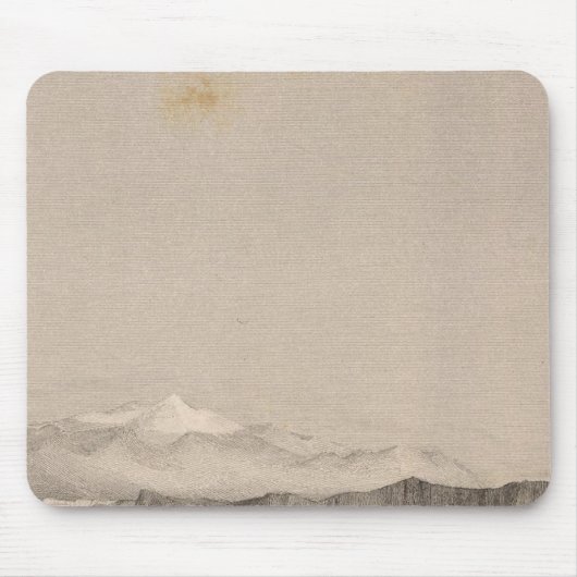 Krater von Mokuaweoweo, Hawaii Mousepad (Vorne)