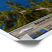 Kratersee - Informations-Poster Poster (Ecke)